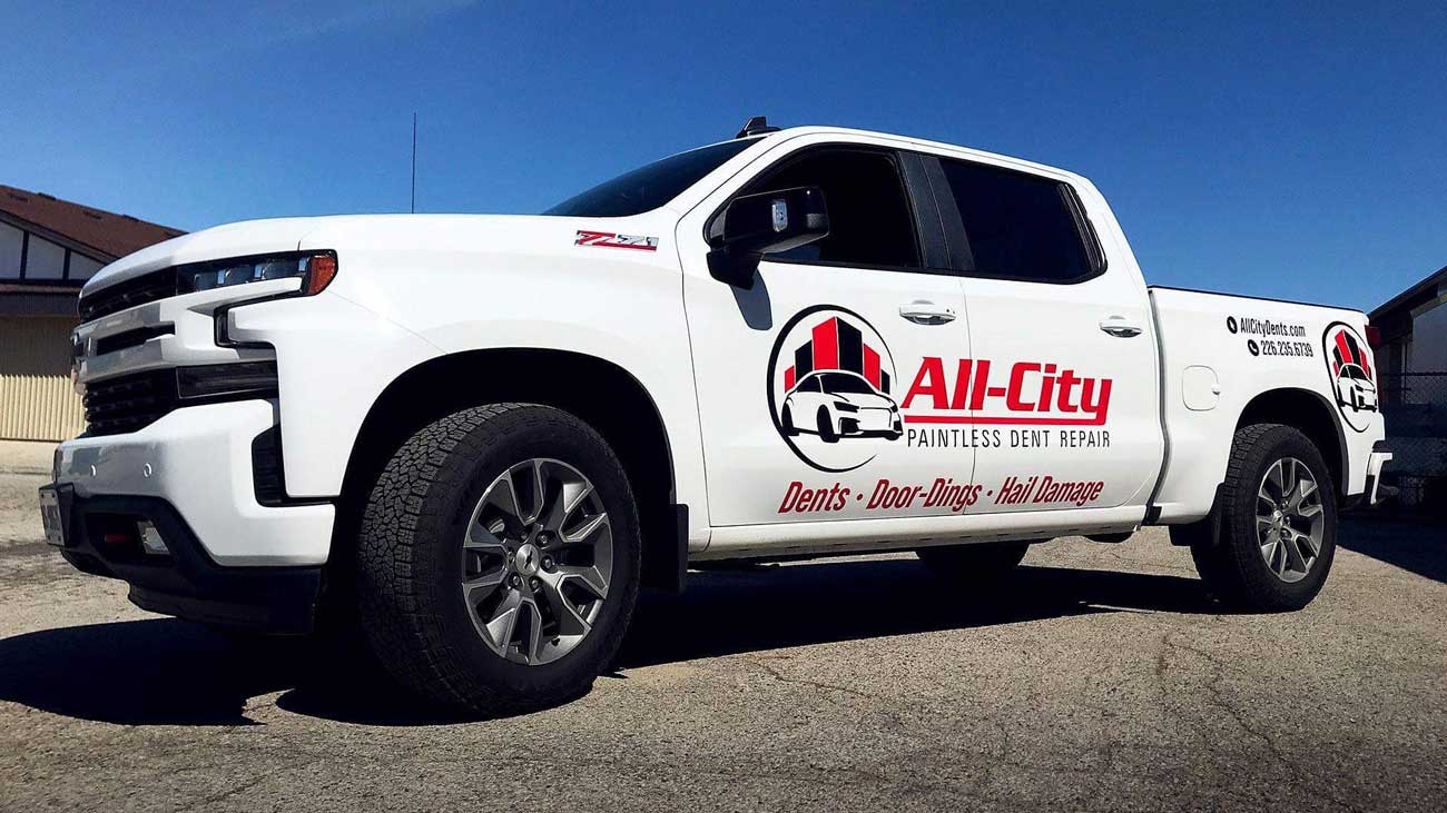 All-City Dent Repair truck